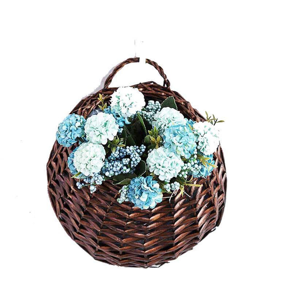 Artificial Flowers Hanging Plants Fake Bouquets Romantic Home Decor Chrysanthemum - CHALIER