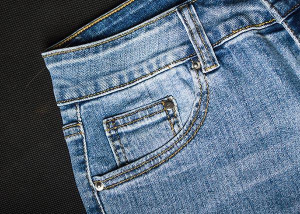 Women's Bell Bottomed Jeans Loose Wide-leg Cropped Trousers - CHALIER