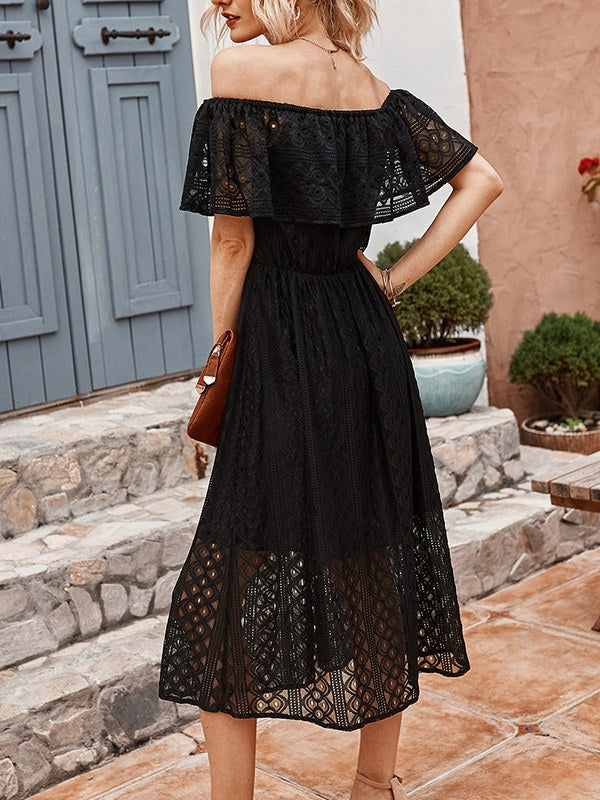 Women's Fashion Dress Design Lace Dress