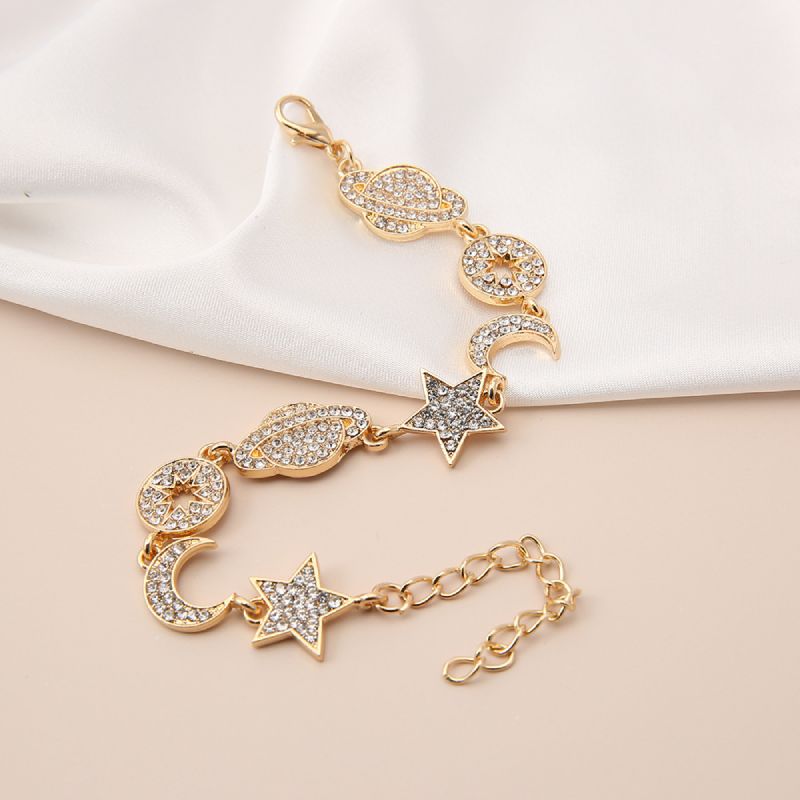 Female Fashionable Bracelets Woman Design Gold Star Jewelry