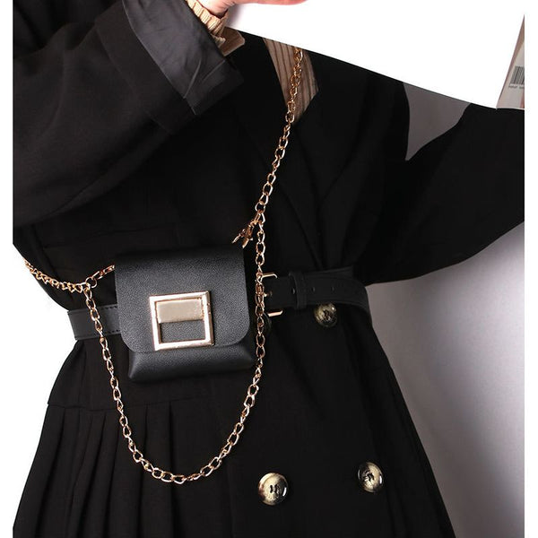 Women Design Dress Belt Cool Bag Belt