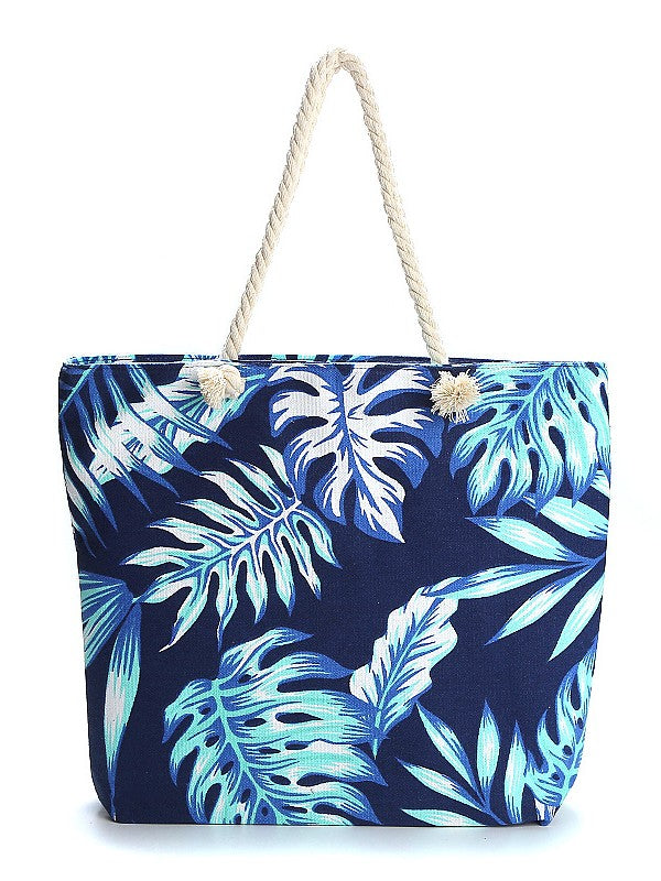 Women's Tropical Palm Leaf Handbags Leaf Print Handbag