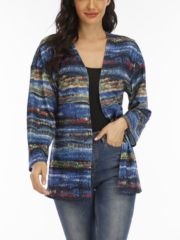 Women's Fashion Outwear Casual Colorful Coat