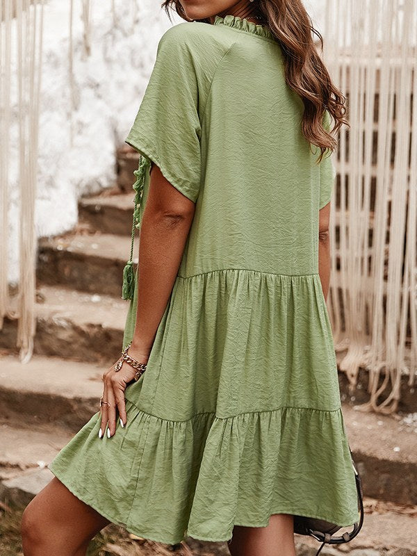 Women's Fashion Dress Bohemia Short Dress