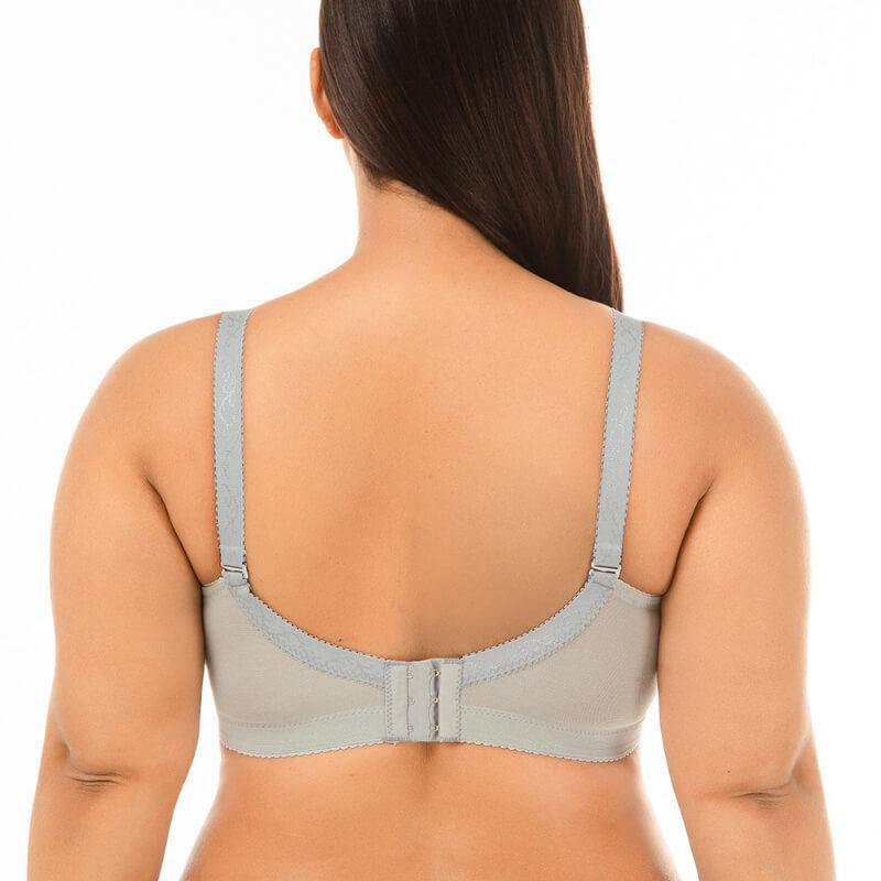 Women Lace Plus Size Non-Padded Undeewire Thin Bra - CHALIER