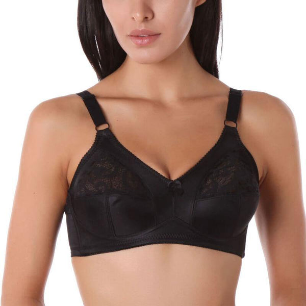 Women Plus Size Push Up Breathable Full Coverage Comfort Bra - CHALIER