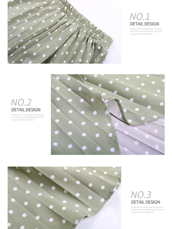 Women's Fashion Skirt Polka Dots Skirt