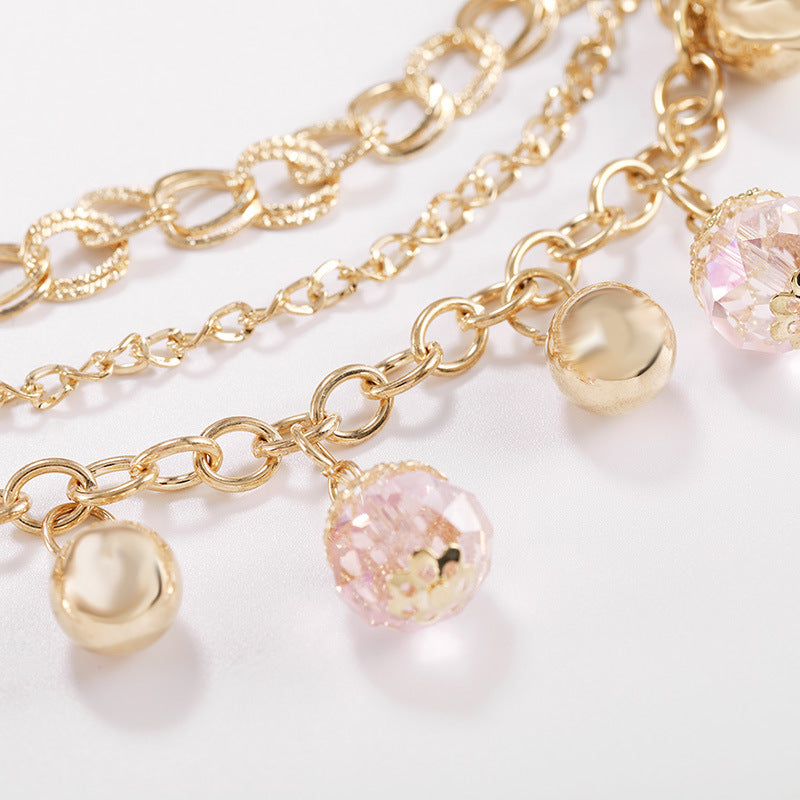 Female Design Bracelets Women Hot Gold Drop Jewelry