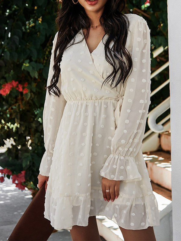 Women's Fashion Dress Design Chiffon Dress