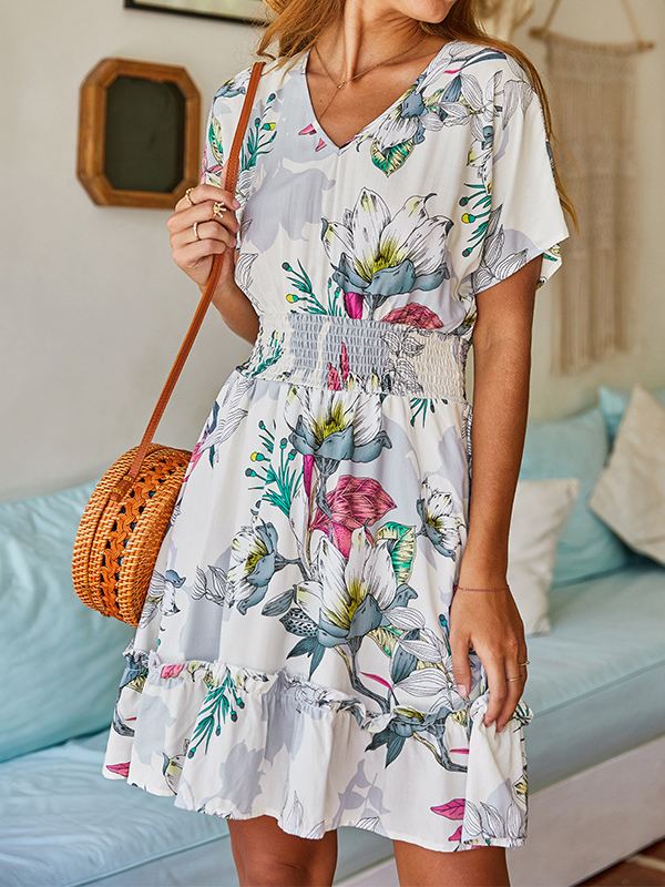 Women's Fashion Dress Design Bohemia Short Skirt