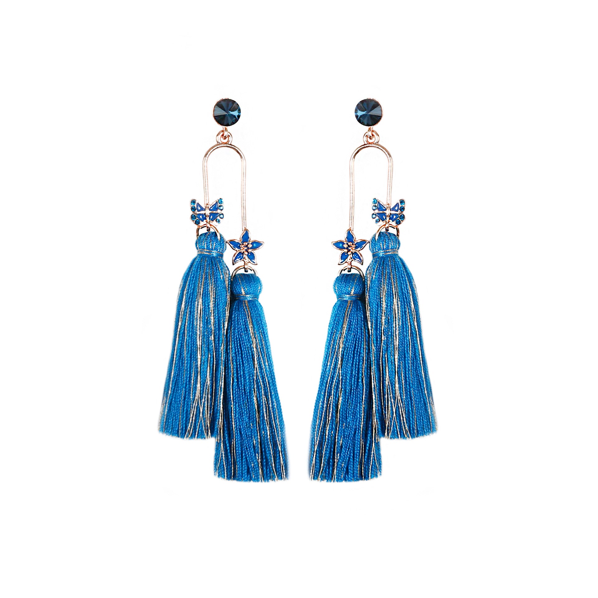 Female Bohemia Earrings Women Design Tassels Drop Earrings