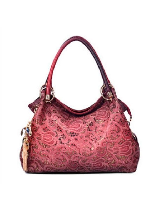 Women's Pattern PU Leather Handbag