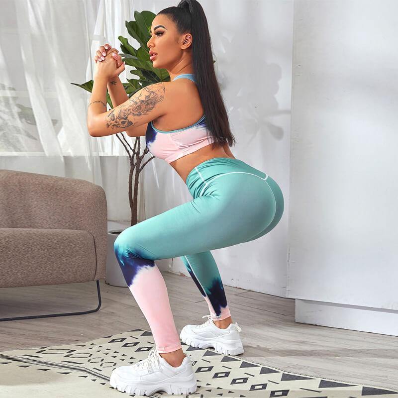 Women Sport Yoga Running Removable Pads GymWorkout Fitness Athletic Comfort Fashion Suit - CHALIER