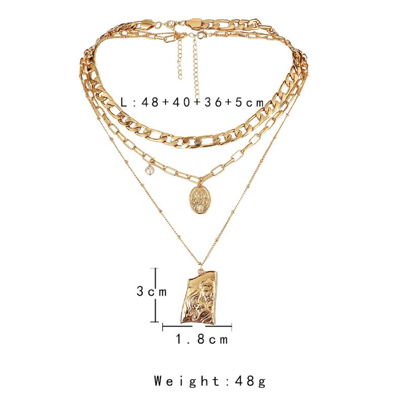 Female Hot Necklaces Women Gold Choker Design Jewelry