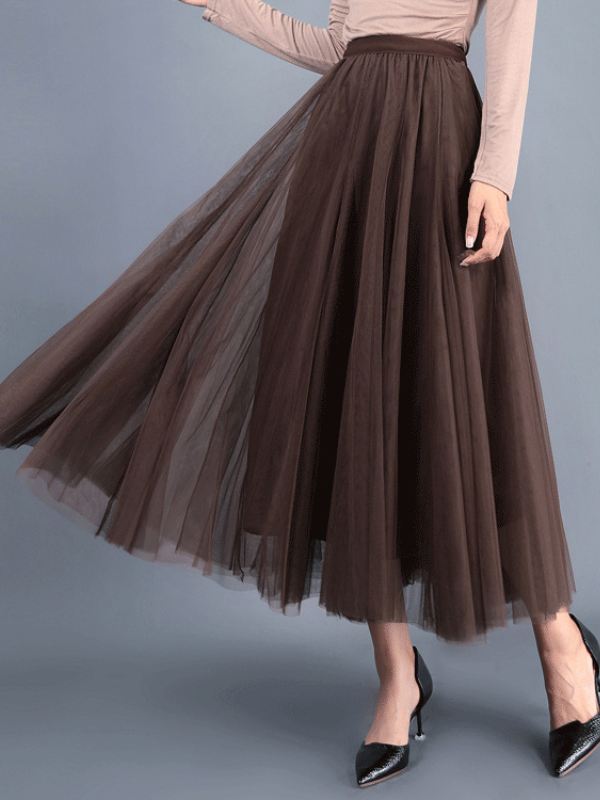 Women's Fashion Long Skirt Princess Skirt