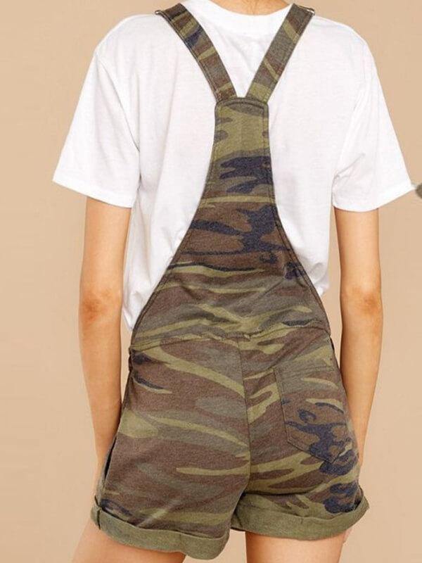 Women Vintage Floral Print Fashion Leopard Casual One-Pieces - CHALIER