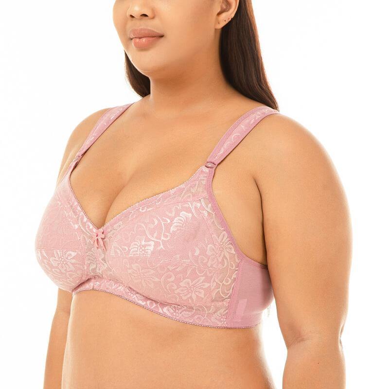Womens Plus Size Full Figure Plus Size MagicLift Original Wirefree Support Fashion Bra - CHALIER