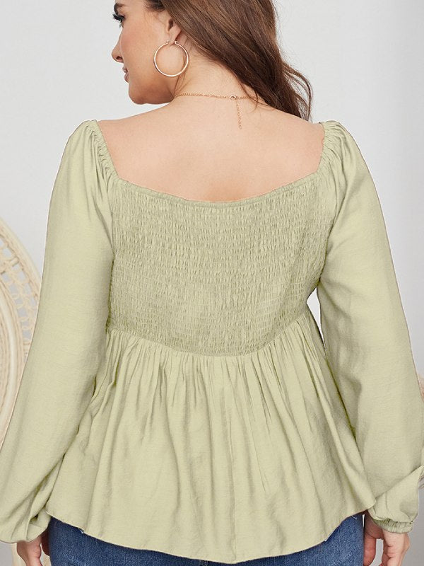 Women's Fashion Top Casual Plus Size Shirt