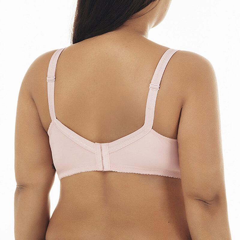 Women Puch Up Floral Lace Plus Size Comfort Bra - CHALIER