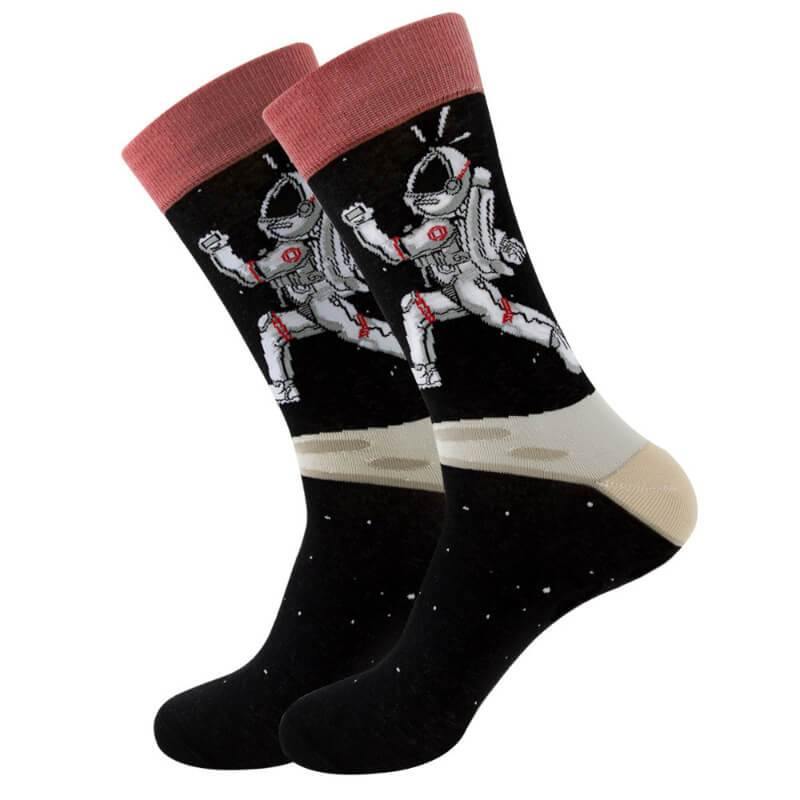 Men's Fun Socks Colorful Funny Novelty Casual Crew Socks - CHALIER