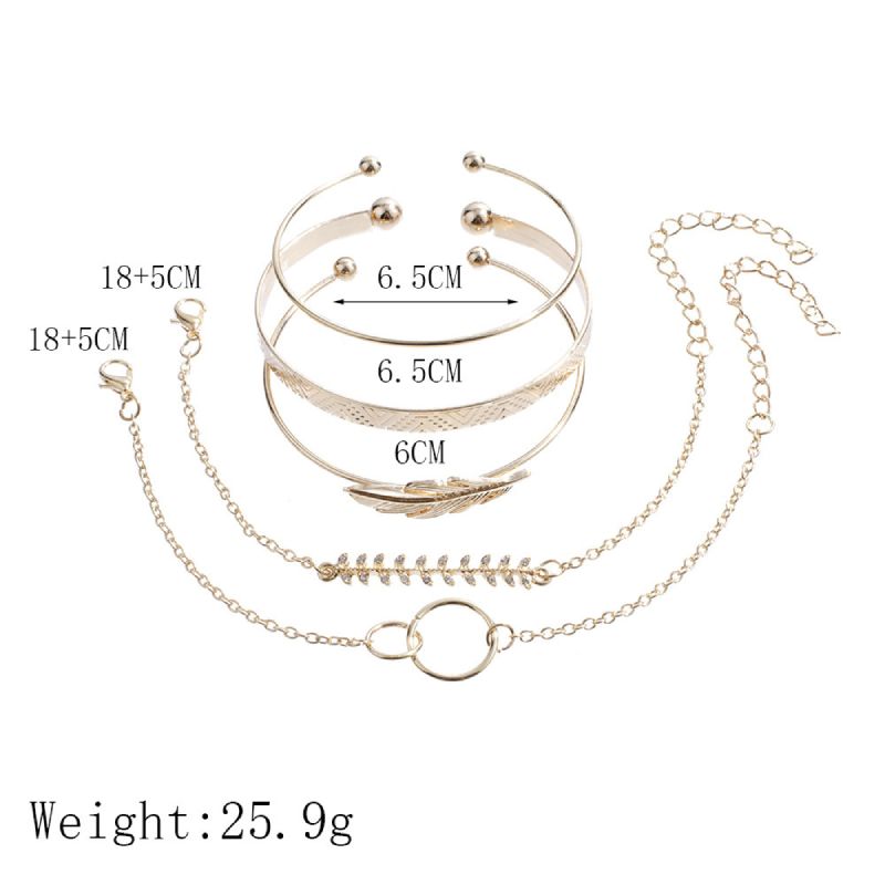 Female Fashionable Bracelets Women Gold Bohemia Design Jewelry