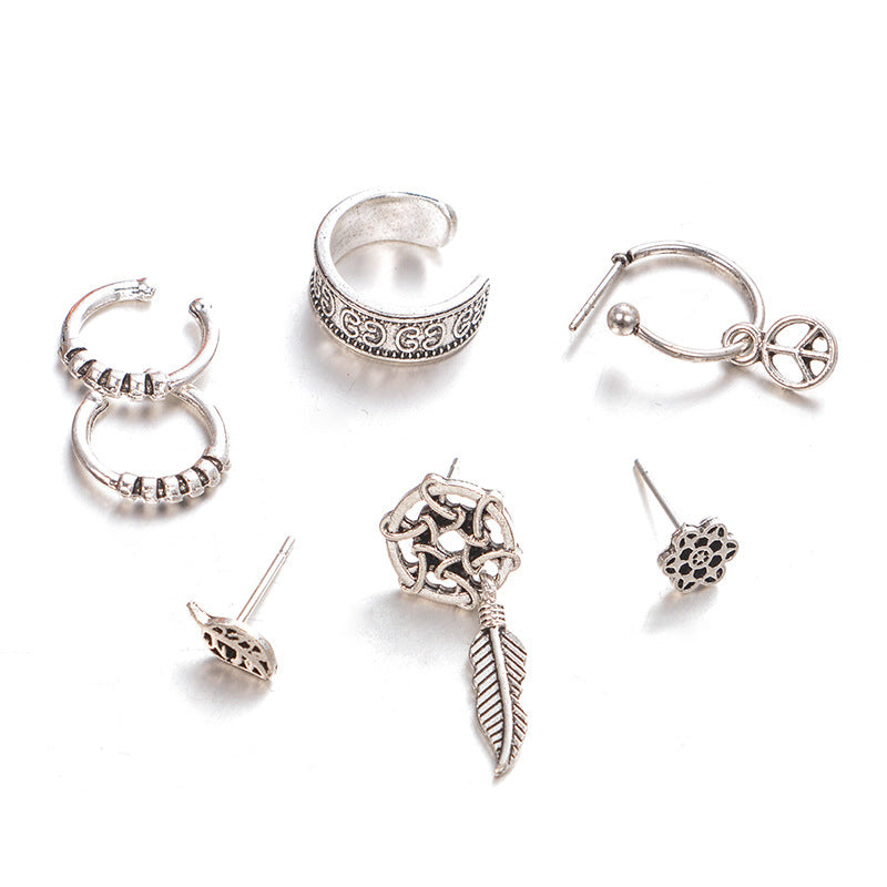 Female Bohemia Earrings Women Design Wire Ear Loop