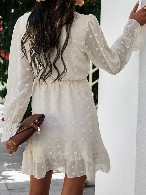 Women's Fashion Dress Design Chiffon Dress