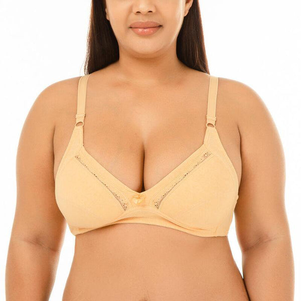 Women Push Up Cup Plus Size Comfortable Bra - CHALIER