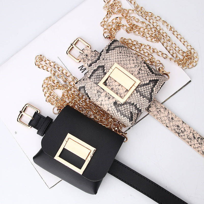 Women Design Dress Belt Cool Bag Belt