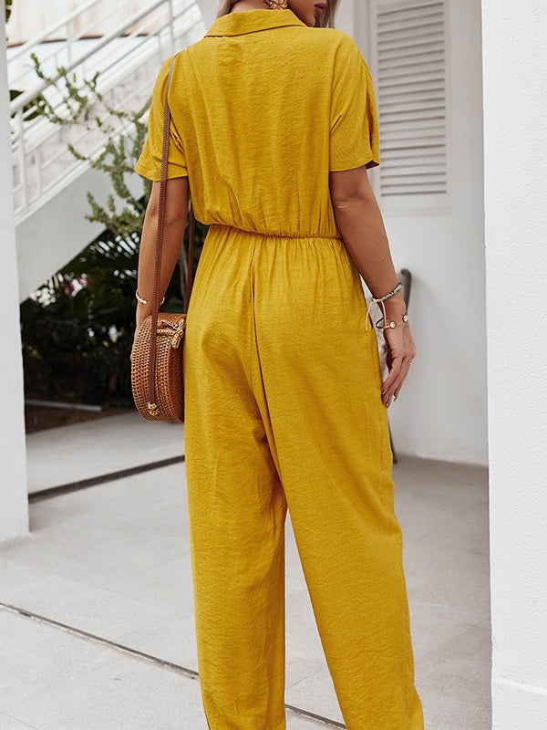 Women's Fashion Jumpsuit Casual Siamese Trousers
