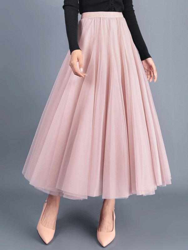Women's Fashion Long Skirt Princess Skirt