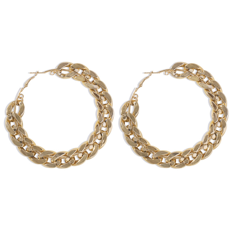 Female Fashionable Earrings Women Golde Hoops Drop Earrings