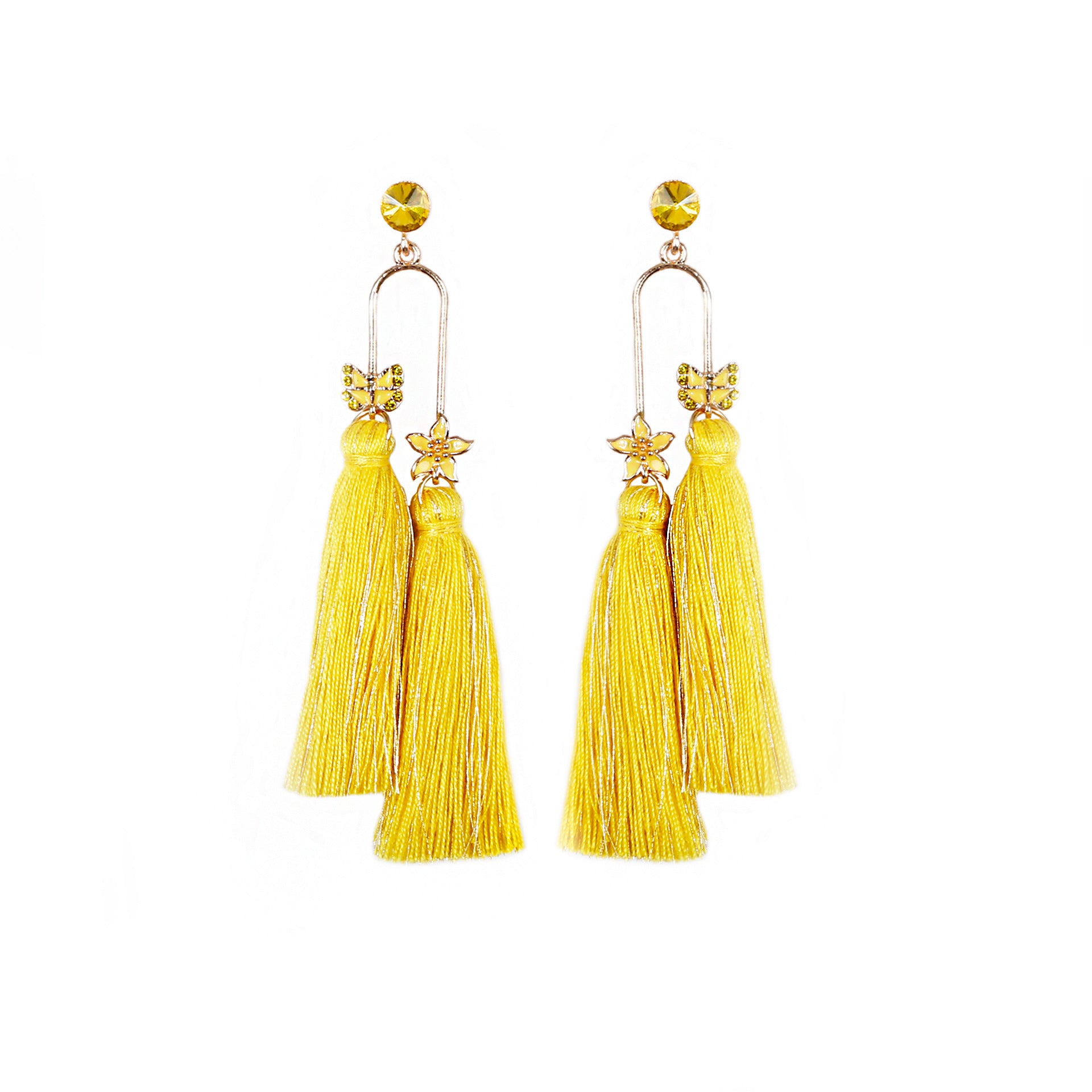 Female Bohemia Earrings Women Design Tassels Drop Earrings