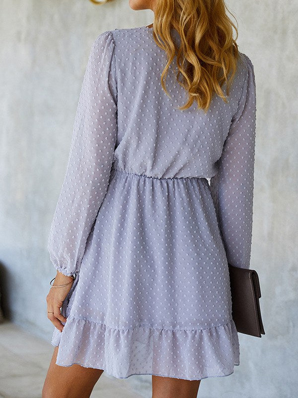 Women's Fashion Dress Design Chiffon Dress