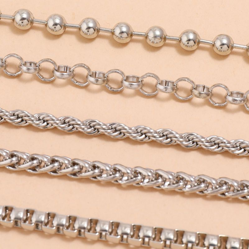 Female Design Bracelets Women Sliver Hot Jewelry Set