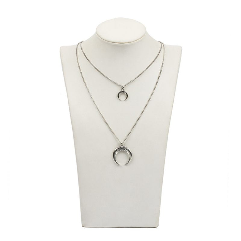 Female Design Necklaces Women Silver Bohemia Choker Jewelry