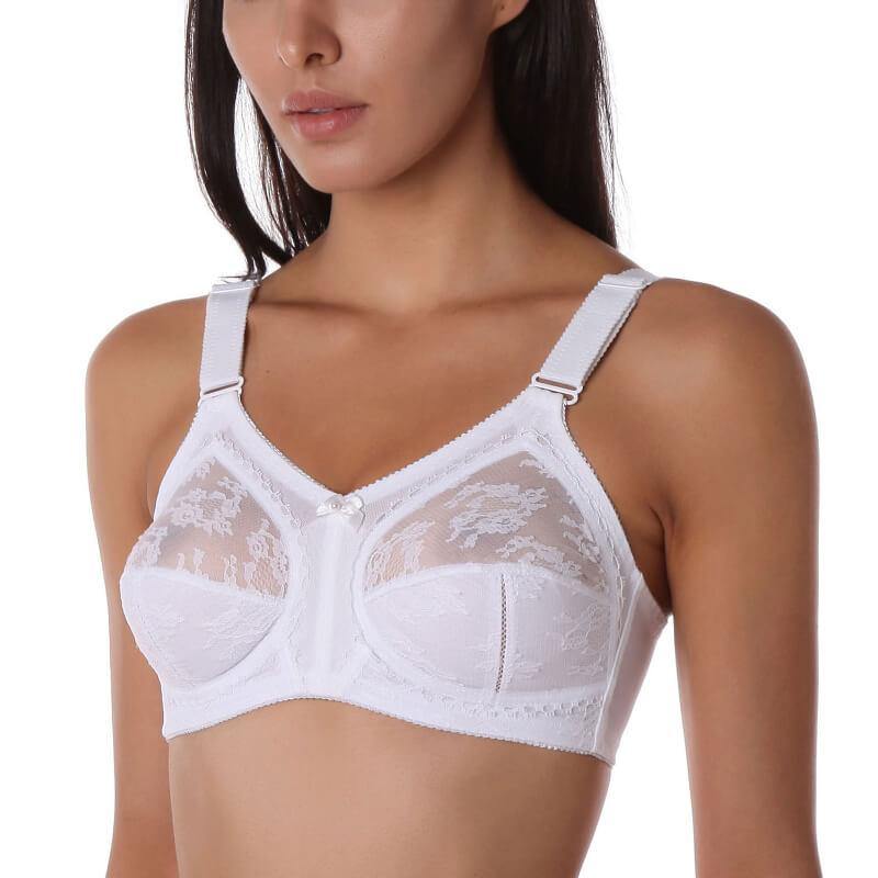 Womens Ultrathin Sexy Beautiful Support Lace Ultimate Lift and Support Fashion Plus Size Bra - CHALIER