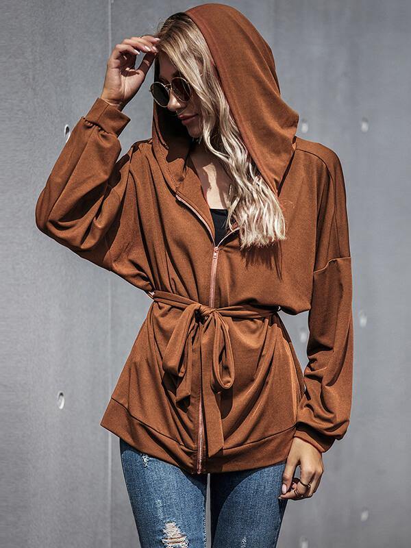 Women Casual Sports Long Sleeve Jacket - CHALIER