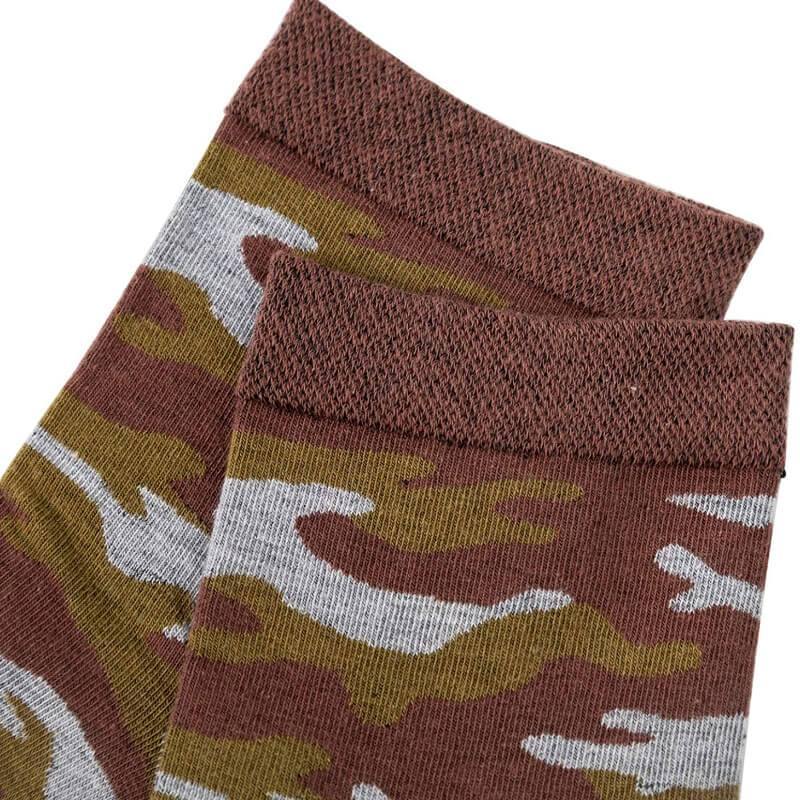 Women's Casual Socks Cotton Crew Printed Novelty Colorful Soft Socks 5 Pairs - CHALIER