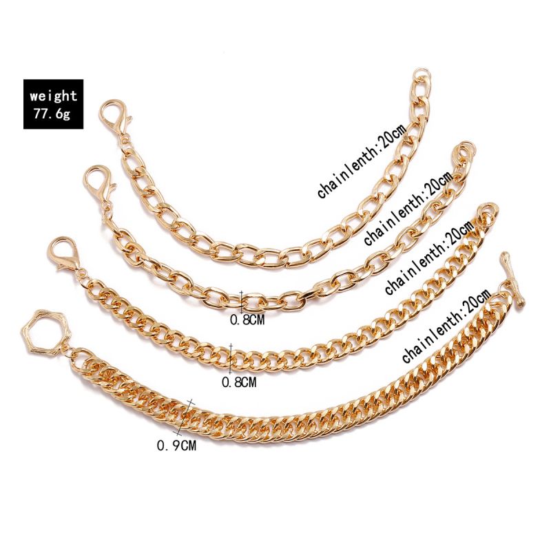 Unisex Fashionable Bracelets Design Hot Gold Jewelry