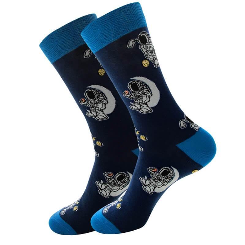 Men's Fun Socks Colorful Funny Novelty Casual Crew Socks - CHALIER