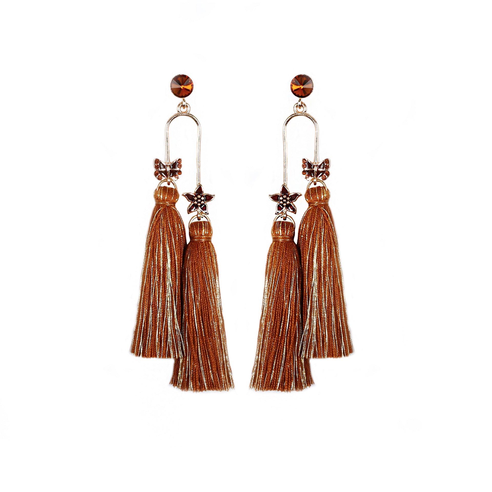 Female Bohemia Earrings Women Design Tassels Drop Earrings