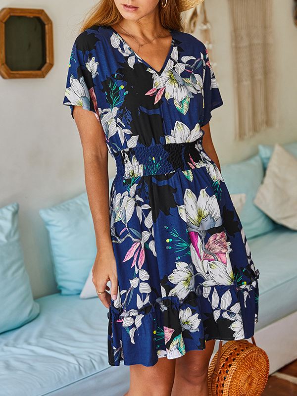 Women's Fashion Dress Design Bohemia Short Skirt