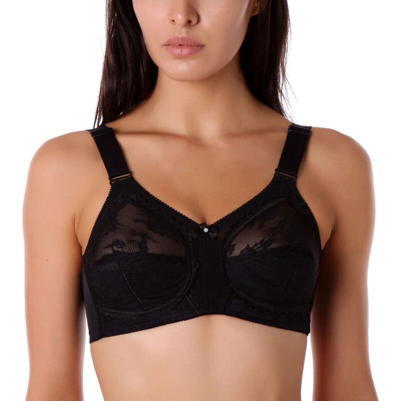 Womens Ultrathin Sexy Beautiful Support Lace Ultimate Lift and Support Fashion Plus Size Bra - CHALIER