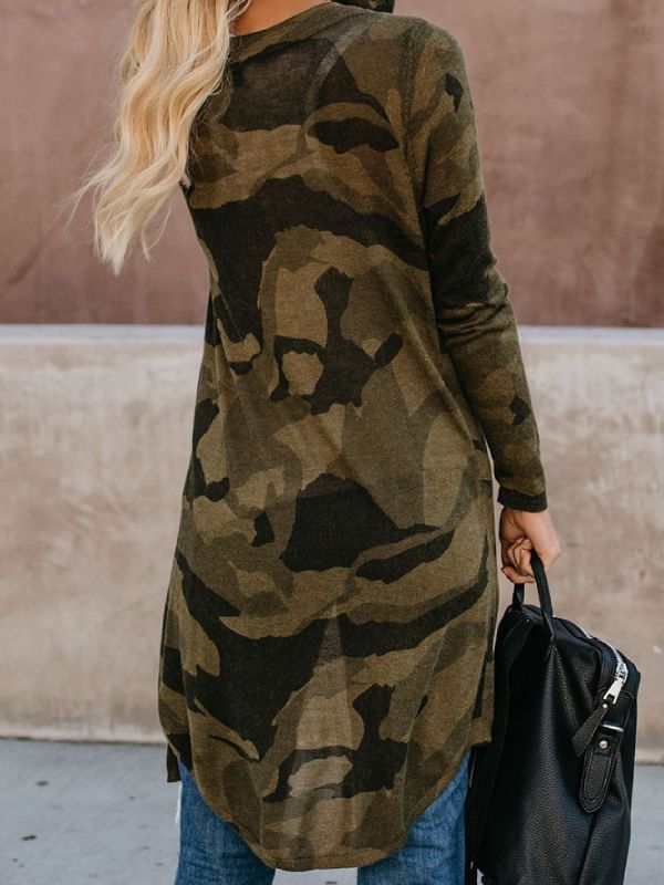 Women's Fashion Outwear Casual Long Coat