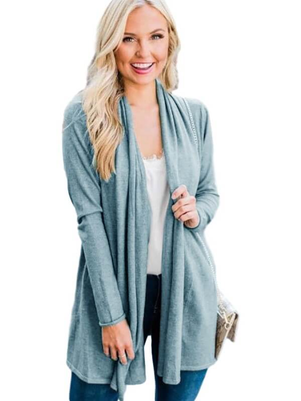 Women Geometric Printed Knitted Cardigan