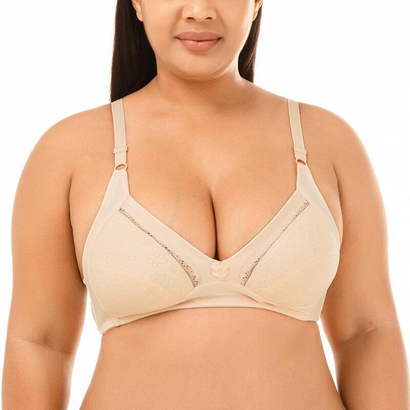 Womens Full Coverage Ultimate Lift and Support Wire Free Bra - CHALIER