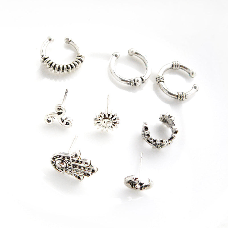 Female Fashionable Earrings Women Hot Design  Wire Ear Loop