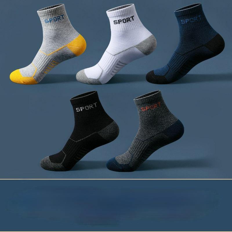 Men's Cotton Casual Sports Moisture Breathable Socks - CHALIER