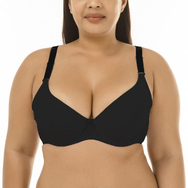 Women Plus Size Perfectly Fit Push Up Breathable Bra - CHALIER